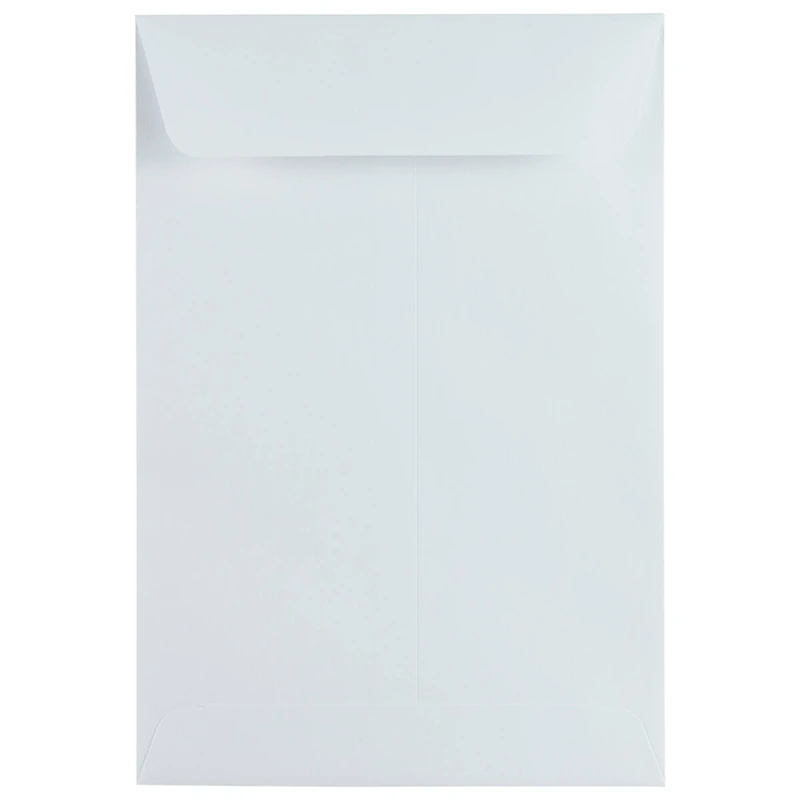 JAM Paper 6.5" x 9.5" White Open End Catalog Commercial Envelopes