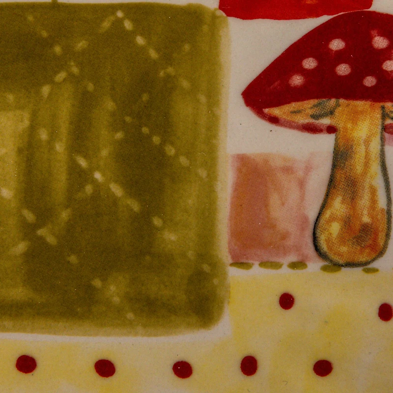 Hello Honey® 7.75" Artisan's Canvas Stoneware Plate Collection Set