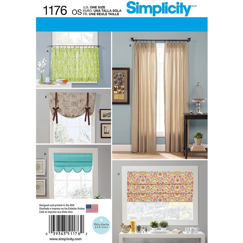 Simplicity® Pattern CS1176 (One Size)