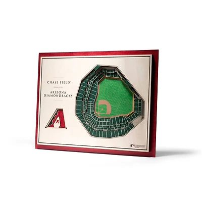 MLB Team 5-Layer StadiumView Wall Art