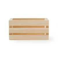 24 Pack: Mini Wood Crate by Make Market®