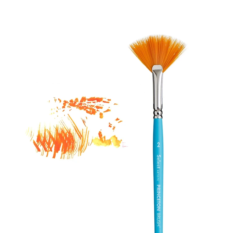 Princeton™ Select™ Artiste Series 3750 Short Handle Fan Brush