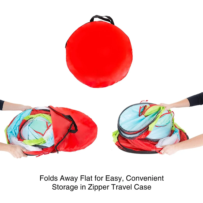 Toy Time Kids Tent, Cube & Tunnel Pop Up Playhouse Hut