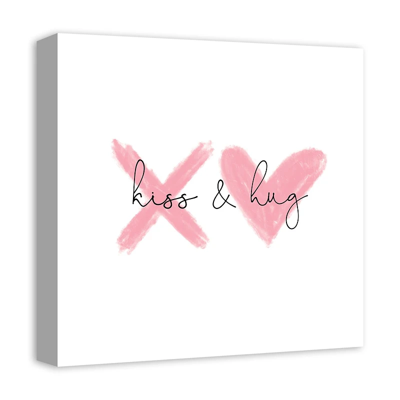 Kiss & Hug Canvas Art