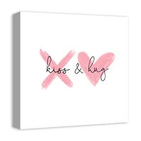 Kiss & Hug Canvas Art