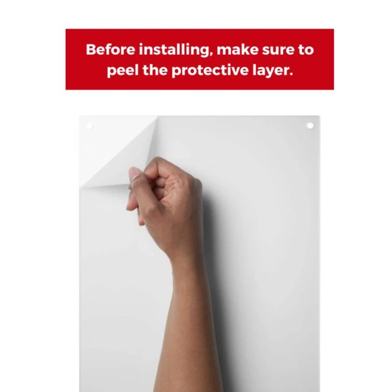 Cool Modern Frames 2 Pack Clear Acrylic Float Frame with Gold Hardware