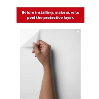 Cool Modern Frames 2 Pack Clear Acrylic Float Frame with Gold Hardware