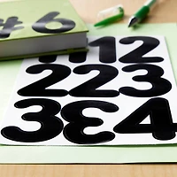 Rounded Number Stickers by Recollections