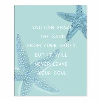 Starfish Soul Tabletop Canvas Accent