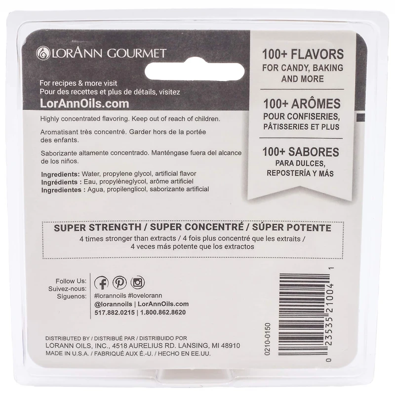 LorAnn Butterscotch Flavor Twin Pack