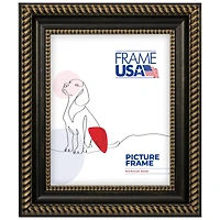 Frame USA Napolean Black & Gold Single Image Picture Frame