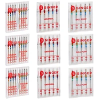SINGER® Titanium & Standard Universal & Ball Point Sewing Machine Needles, 54ct.