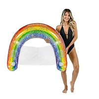 PoolCandy Classic Rainbow Glitter Sun Chair