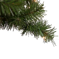 3ft., 4ft., & 5ft. Pre-Lit Woodland Alpine Artificial Christmas Tree Set, Clear Lights