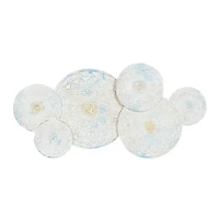 47" White Wood Farmhouse Wall Décor