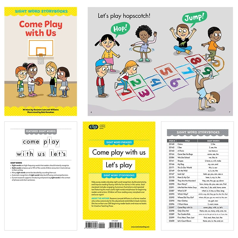 Sight Word Story Book Set 4