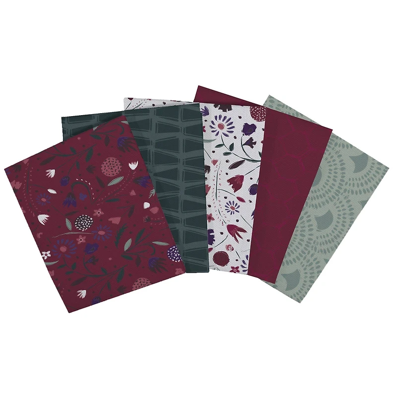Emma & Mila® Wild Heart Cotton Fabric Bundle, 4ct.