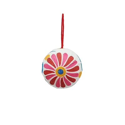 3" Pink Flower Ball Ornament by Ashland®