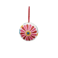 3" Pink Flower Ball Ornament by Ashland®
