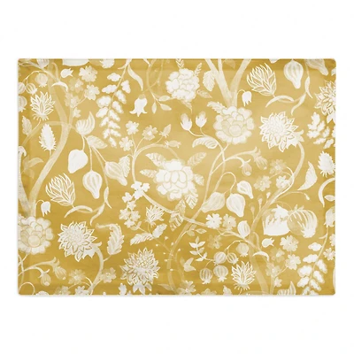 Marigold Flowers 18" x 14" Cotton Twill Placemat