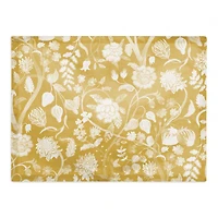 Marigold Flowers 18" x 14" Cotton Twill Placemat