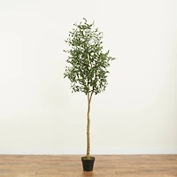 8ft. Potted Artificial Olive Tree