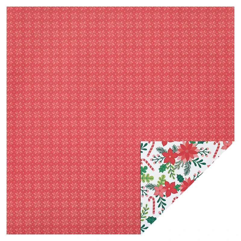 Cozy Christmas Double-Sided Cardstock Paper by Recollections™, 12" x 12"