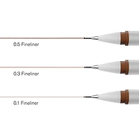 Winsor & Newton® 3 Sepia Fineliner Set