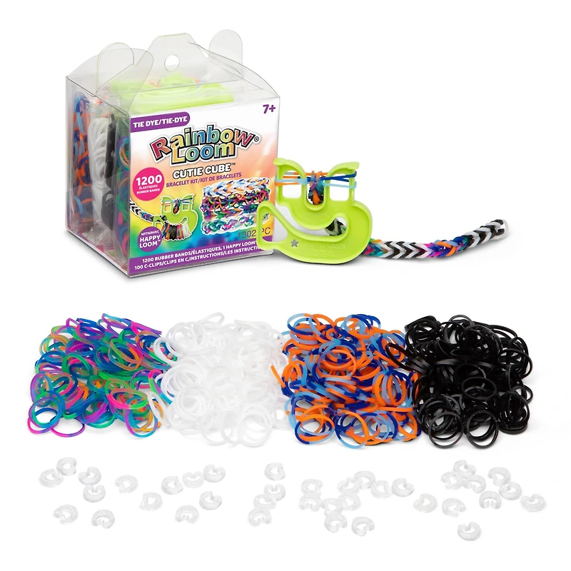 Rainbow Loom® Cutie Cube™ Tie Dye Bracelet Kit