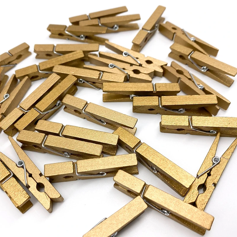 Medium Gold Clothespins by Recollections™