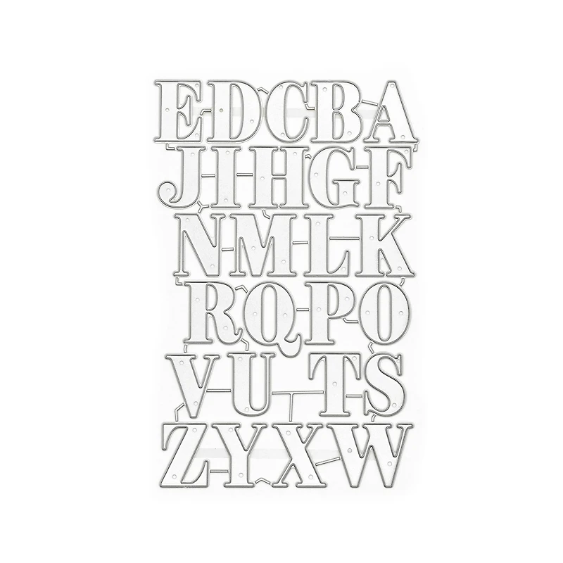 Alphabet Cutting Die by Recollections™