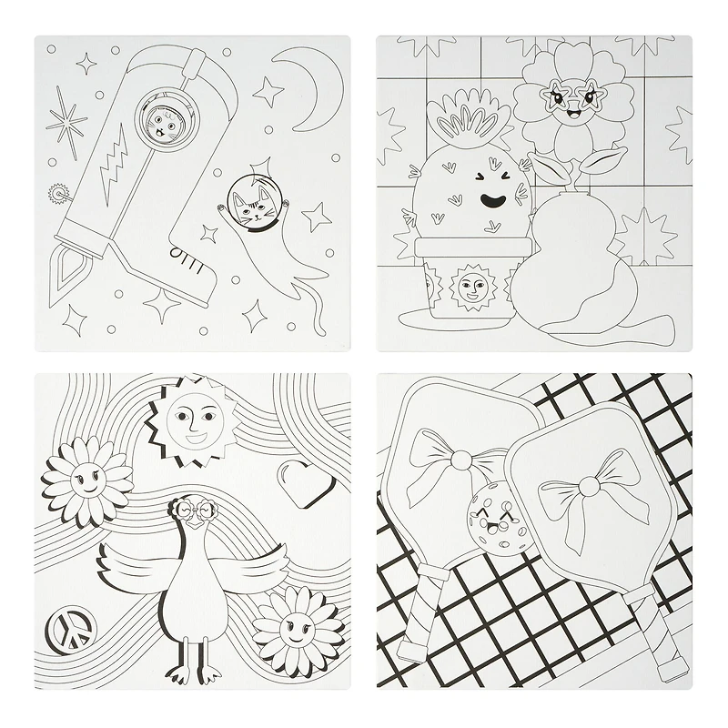 Kawaii Canvas Painting Kit by Creatology™