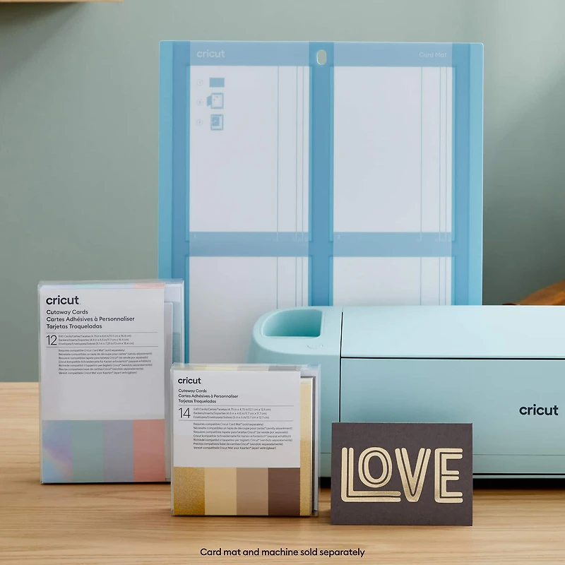 Cricut® R40 Cutaway Cards, Neutrals Sampler