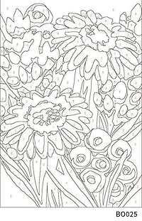 Bouquet Paint-by-Number Framed Mini Kit by Artist's Loft®