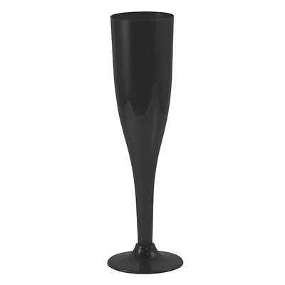 JAM Paper 5.5oz. Plastic Champagne Flutes