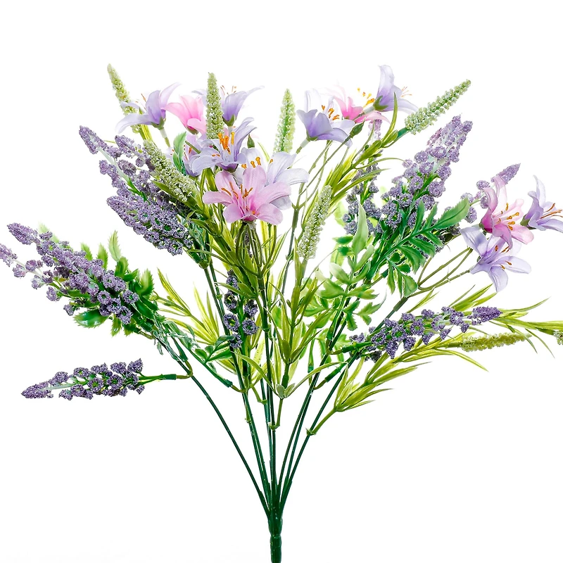 16" Pink & Purple Lavender, Heather & Lily Bush by Ashland®