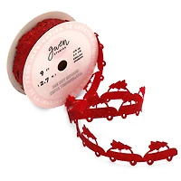 Gwen Studios 7/8" x 3yd. Die Cut Christmas Car Ribbon