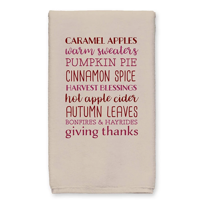 Fall Sentiments Tea Towel Set