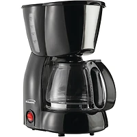 Brentwood 4-Cup Black Coffee Maker