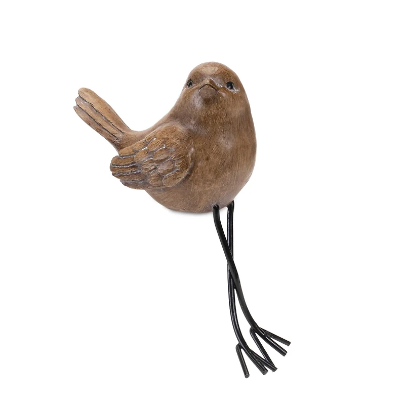 Etched Bird Shelf Sitter Set