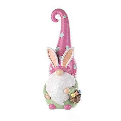 13" Easter Gnome Figurine