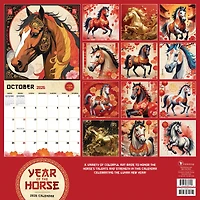 2026 Year of the Horse Wall Calendar