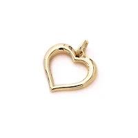 Charmalong™ 14K Gold Open Heart Charm by Bead Landing™