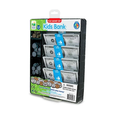 Play Money Set - Kids Bank