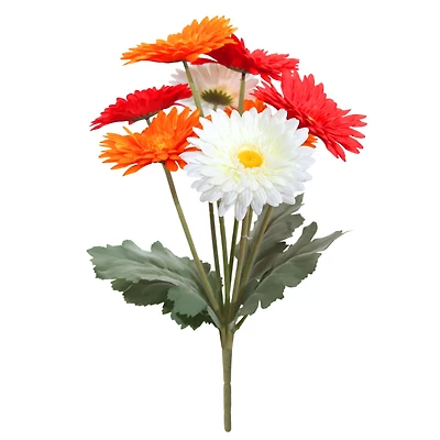 17.5" Mixed Gerbera Daisy Bush by Ashland