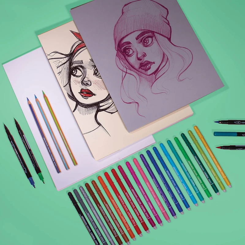 Canson® Graduate Foldover Natural Toned Mixed Media Pad, 9" x 12"