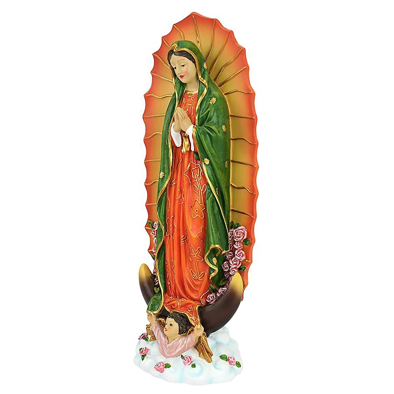 Design Toscano 12" The Virgin of Guadalupe Religious Statue