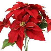 17" Deluxe Red Poinsettia Bush by Ashland®