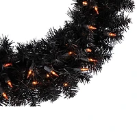 18" Lit Boo Sentiment Outdoor Halloween Sign