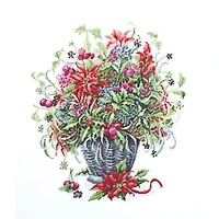Luca-s December Bouquet? Counted Cross Stitch Kit